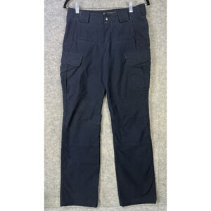 5.11 Tactical Pants Women's US 4 Navy Blue 8 Pockets Cargo